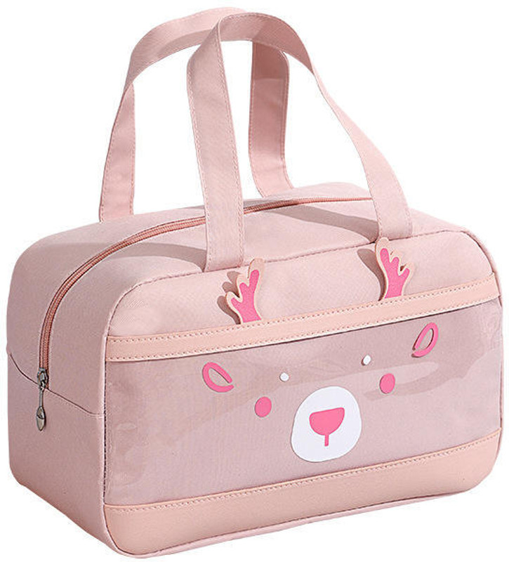 WALSON Cotton Cooler Bag(Pink Collapsible)