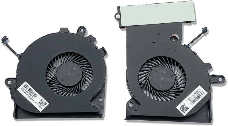 us info HP Omen 15-CE 15-CE0XX 15-CE000 17-an Laptop Cooling Fan 929455-001 929456-001 Cooling Fan Laptop Cooler(Black)