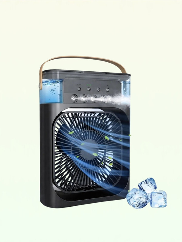 APNA STORE MD-USB-Cooler_Mint/Blk173 Cooling Fan Laptop Cooler(Black)