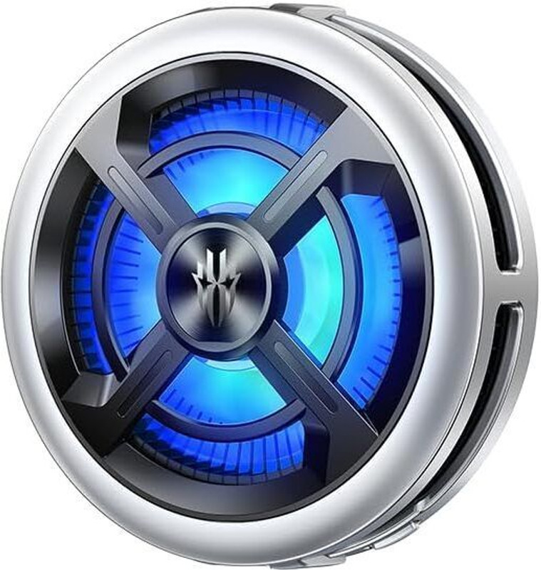Cubonic X Red Magic 06 Air 15W High-Speed Fan, Silent Operation & Universal Fit Cooling Fan Cabinet Cooler(Silver)