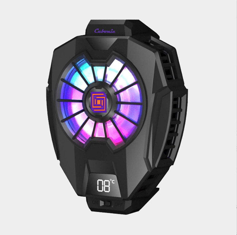 Cubonic X Memo DL05 with Instant Cooling Semiconductor & Digital Display Cooling Fan Cabinet Cooler(Black)