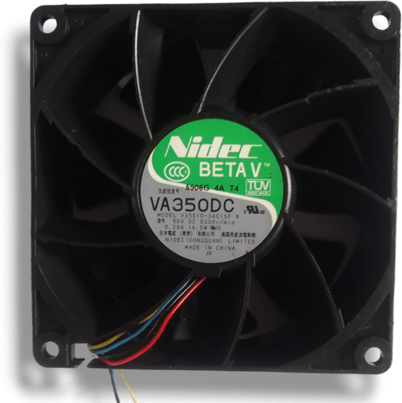 zero defect NIDEC V35610-34CISF 9038 9CM 50V 0.29A VA350DC FAN Cooling Fan All in one Cooler(Black)