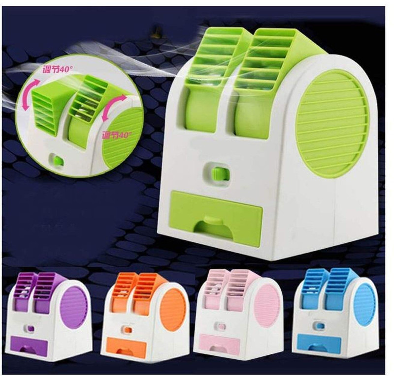 Bharatmart Mini Air Cooling Fan Cooling Fan All in one Cooler(Multicolor)