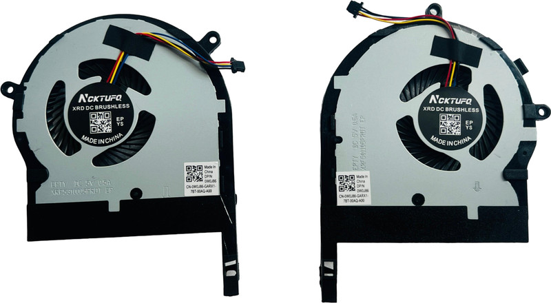 us info Fan for Asus TUF Gaming FX504 FX504GE FX504GM FX504GD Cooling Fan Cooling Fan Laptop Cooler(Silver)