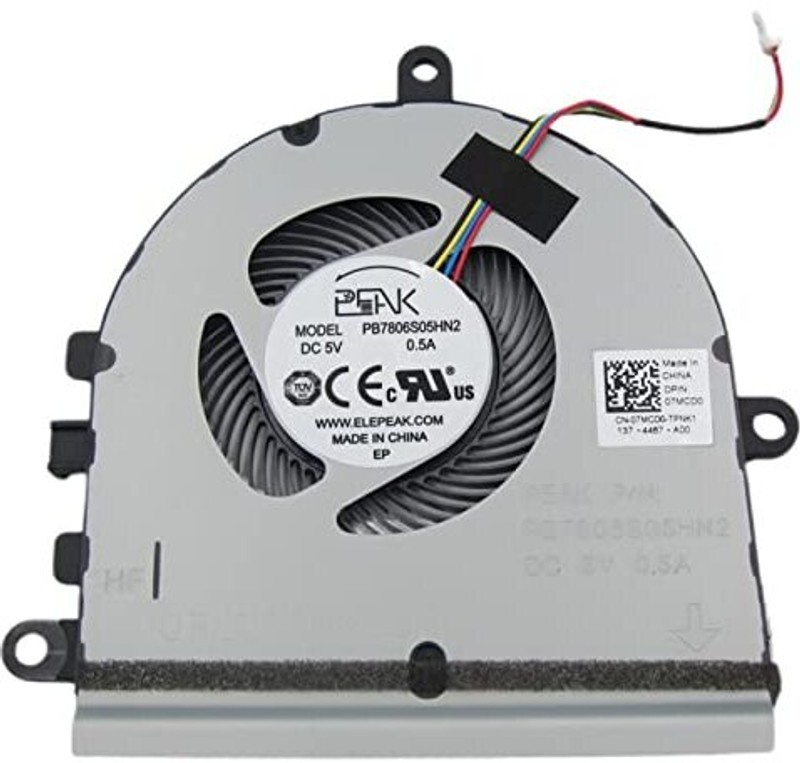 ULTRAZONE CPU Cooling Fan Dell Inspiron 15-5575, Inspiron 15-3583, Inspiron 15-3584 Cooling Fan Laptop Cooler(Gray)