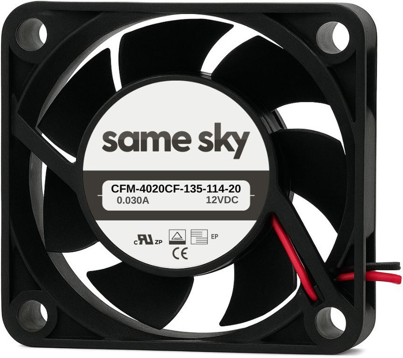 The Shoptron CFM-4020CF-135-114-20 Cooling Fan All in one Cooler(Black)
