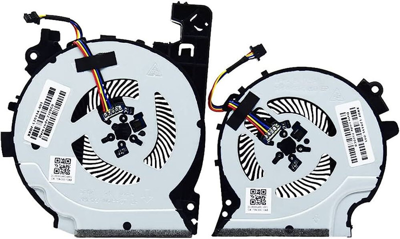 us info CPU Cooling Fan for HP Pavilion 15CX 15-CX, 15-CX0020NR 15-CX0030NR fan Cooling Fan Laptop Cooler(Silver)