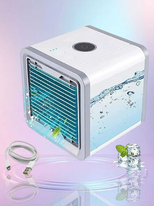 KRITAM Air Cooler for Home, Office, etc. use Cooler Cooling Fan Laptop Cooler(Multicolor)
