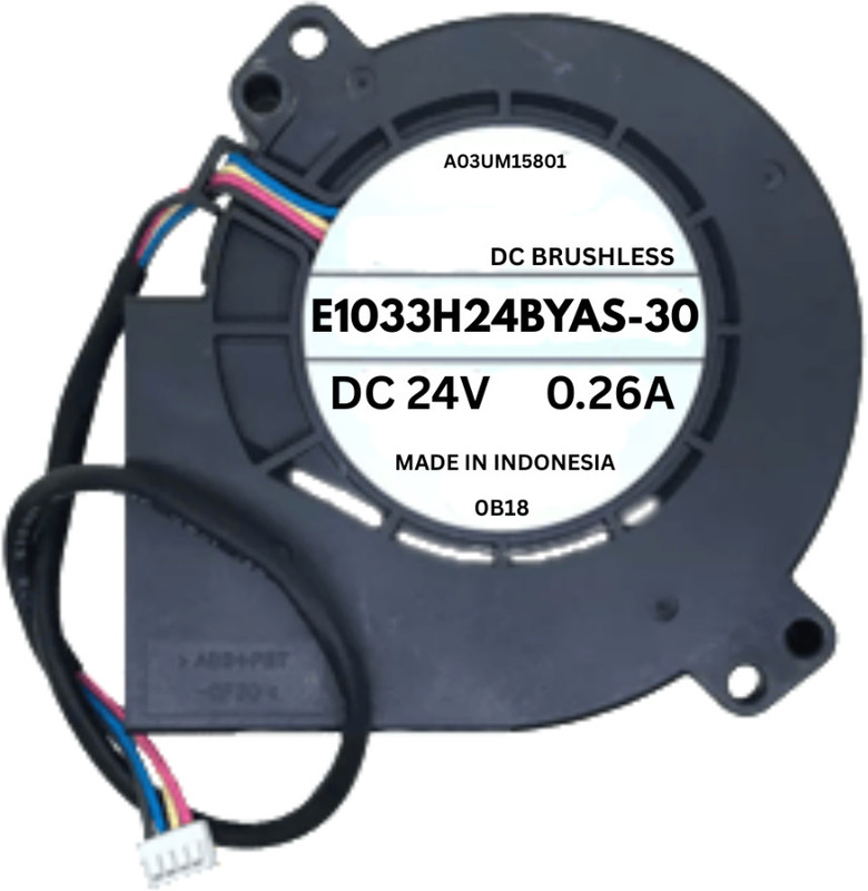 zero defect SERVO E1033H24BYAS-30 24V 0.26A 4wires Cooling Fan 97mm Cooling Fan All in one Cooler(Black)