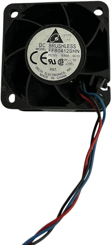 zero defect DELTA FFB0412SHN 40x40x28 MM 12V DC 0.60 DC Brushless Cooling Fan All in one Cooler(Black)