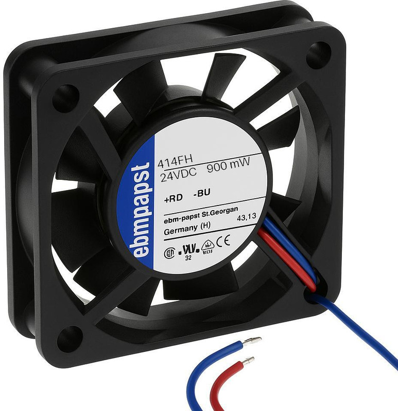 Shoptron EBM Papst DV5214N Cooling Fan All in one Cooler(Black)