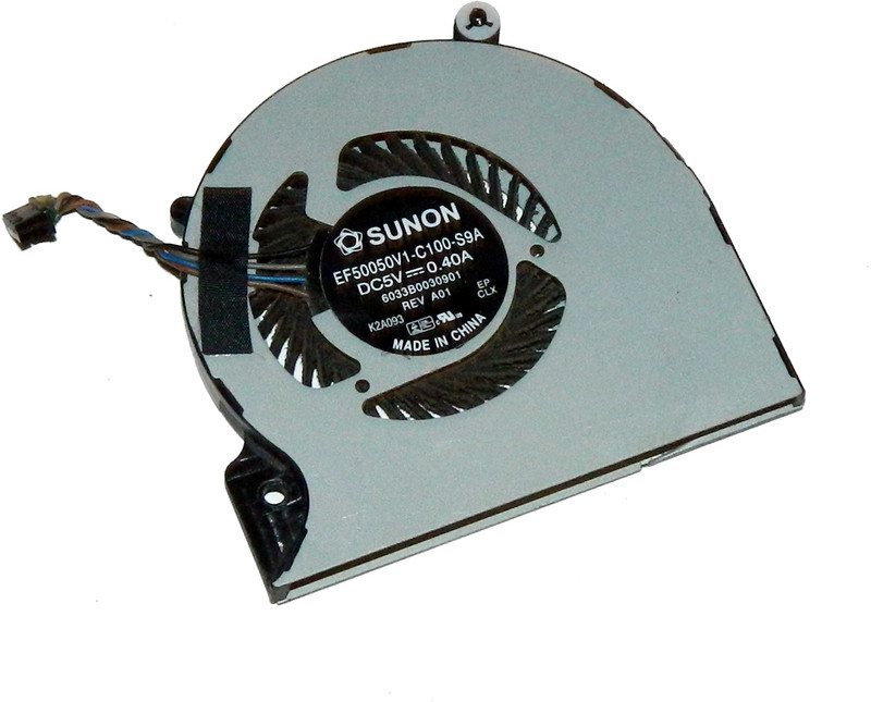 us info cpu cooling Fan For HP Elitebook Folio 9470, 9480M1, 9470M, 9480M Fan 702859-001 Cooling Fan Laptop Cooler(Silver)