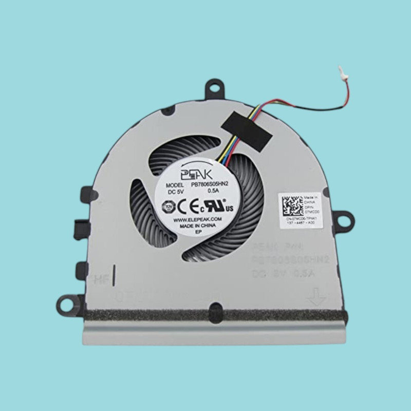 ULTRAZONE Internal CPU FAN for DELL Latitude 3590 Vostro 15 3000 (3590) Cooling Fan Laptop Cooler(Silver Black)