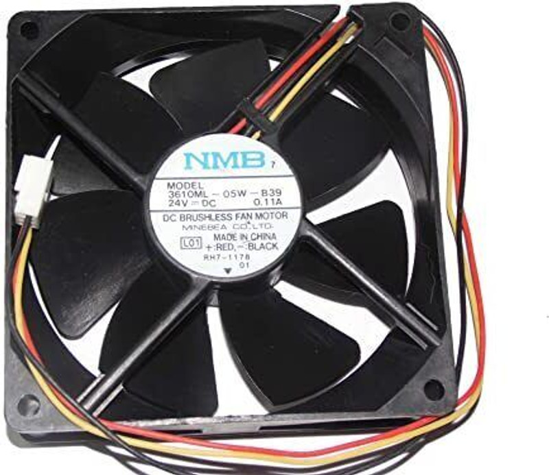 Vaani Traders VTELECTROHUB 24V NMB 3Wire Inverter Fan3Wire Inverter Fan Cooling Fan All in one Cooler(Black)