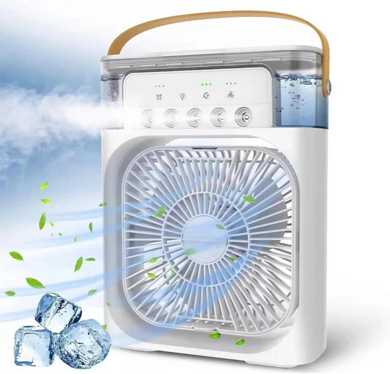 ApexTrend zone Portable Ac Mini Cooler Fan for Room Cooling, Small Air Conditioner for Cooling Fan All in one Cooler(White)