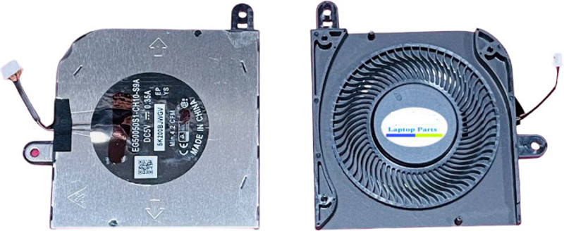 us info Fan for De.ll Latitude 5420 P137G Cooling CPU Fan Cooling Fan Laptop Cooler(Black)