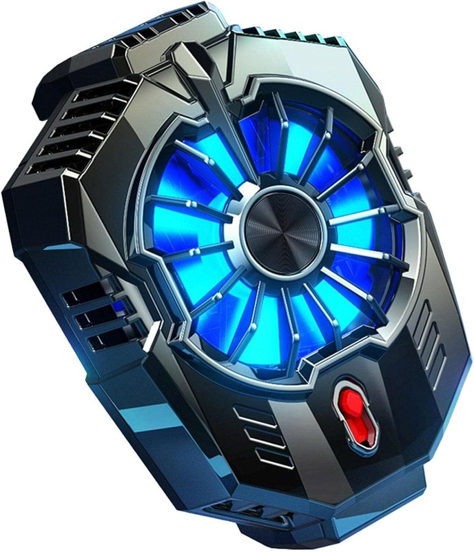 FITRIC Portable Mobile Cooling Fan for Gaming Smartphone Ergonomic Cooling Pad(Multicolor)