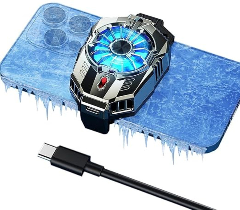 Elevea Perfect Gift for Gamers & Tech Enthusiasts | Universal Radiator Ergonomic Cooling Pad(Black)