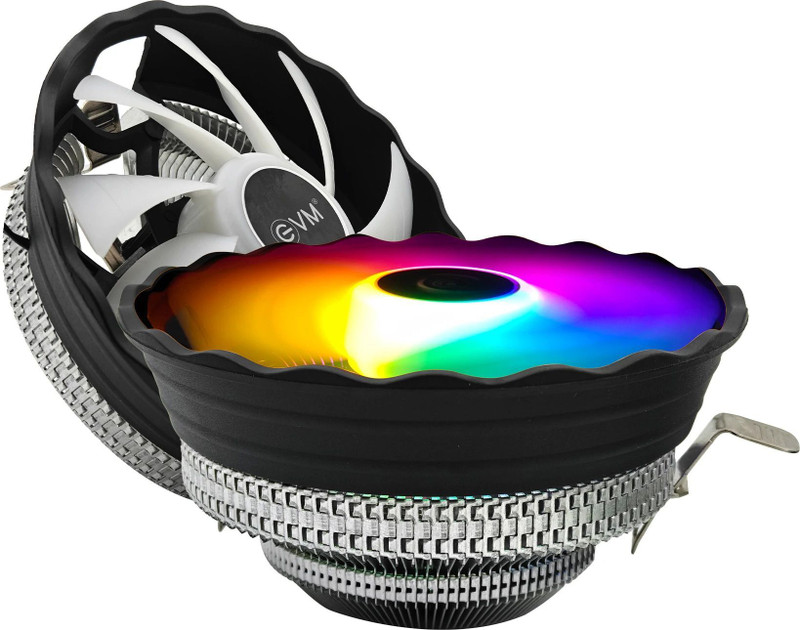 EVM ECF-504 1 Fan Cooling Pad(Black)