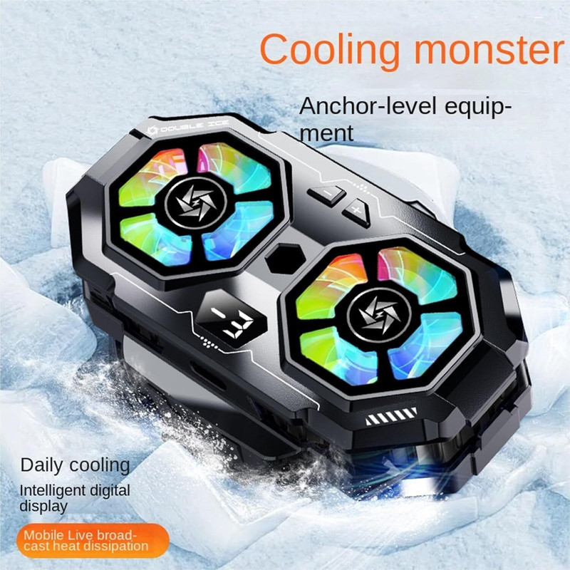 Viraan Cooling Pad USB Powered Laptop Stand for Desk Setup Cooling Pad with Adjustable Height(Multicolor)