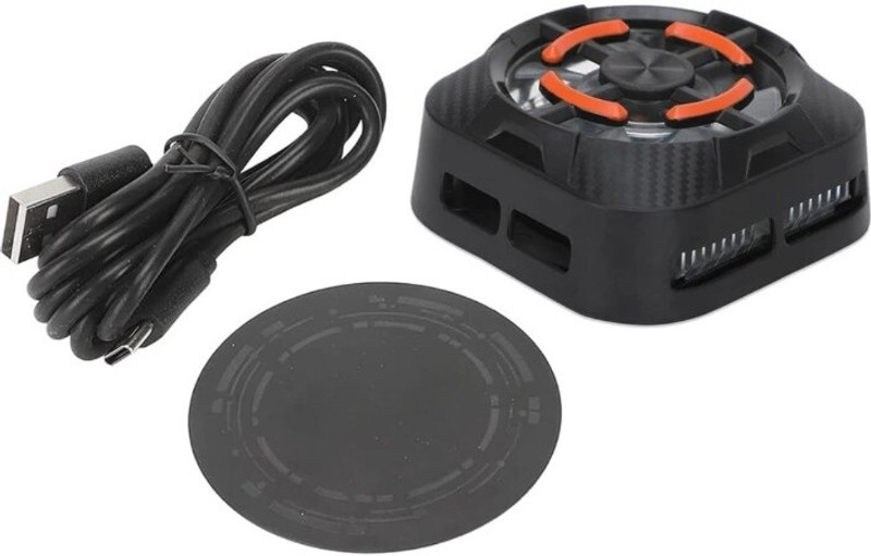 Ant Esports NC230 6 Fan Ergonomic Cooling Pad with Adjustable Height(Black)