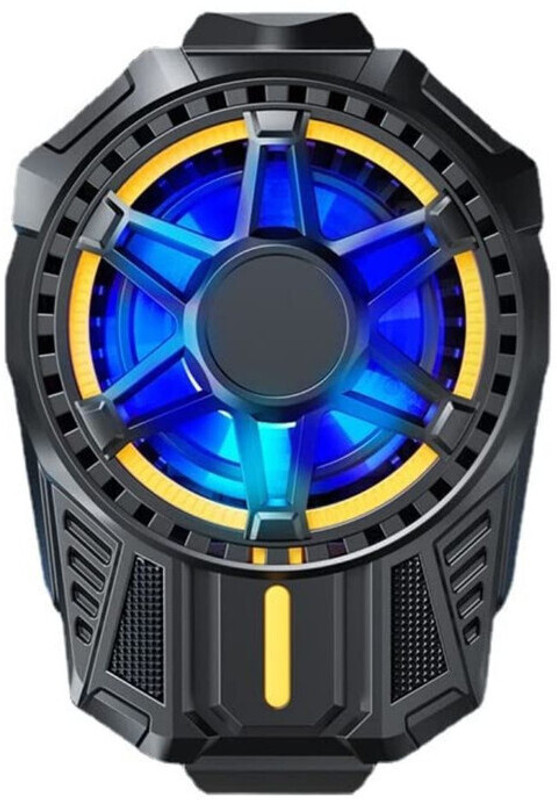 Elevea Instant Cool Semiconductor Phone Cooler - Perfect for Gamers & Creators Ergonomic Cooling Pad(Black)
