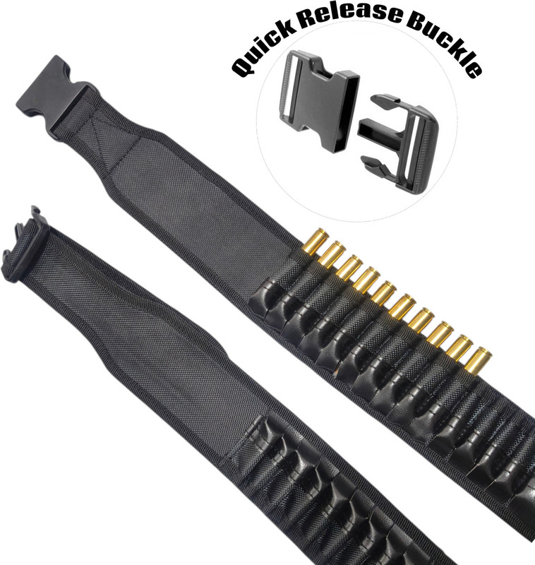 SandhuGunHouse 315 & 30.06 Bore Rifle Cartridges (Ammo) Belt Racquet Carry Case/Cover Free Size(Black)