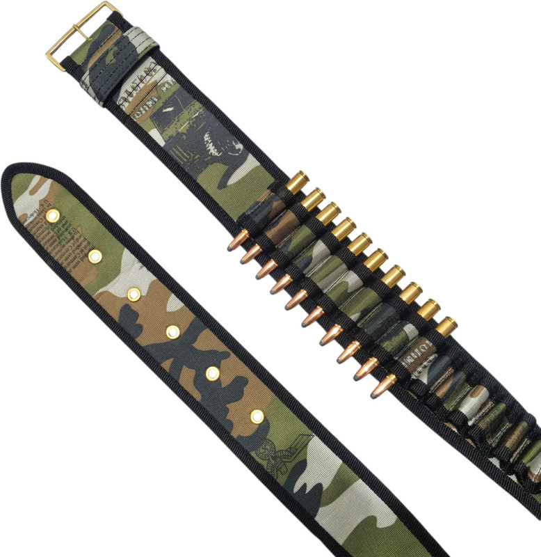 SandhuGunHouse 315 & 30.06 Bore Rifle Cartridge (ammo) Belt 7MM,8MM etc. Similar Size Racquet Carry Case/Cover Free Size(Multicolor)