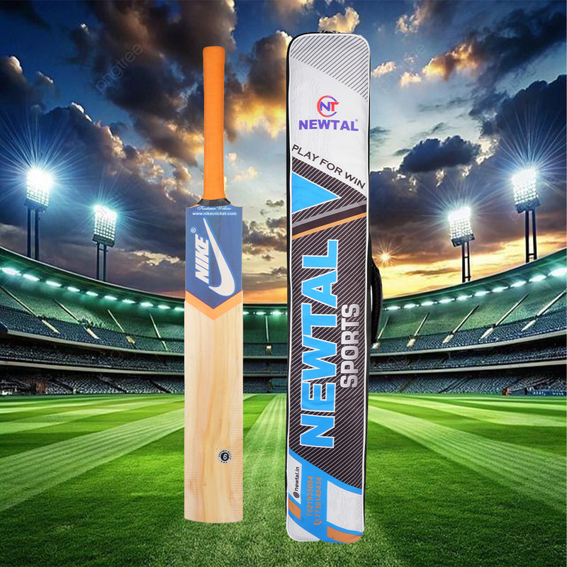 Newtal Full Size Bat Cover for Wooden and Plastic Bat / Stylist Cover Stylist Bat Cover Free Size(Black)