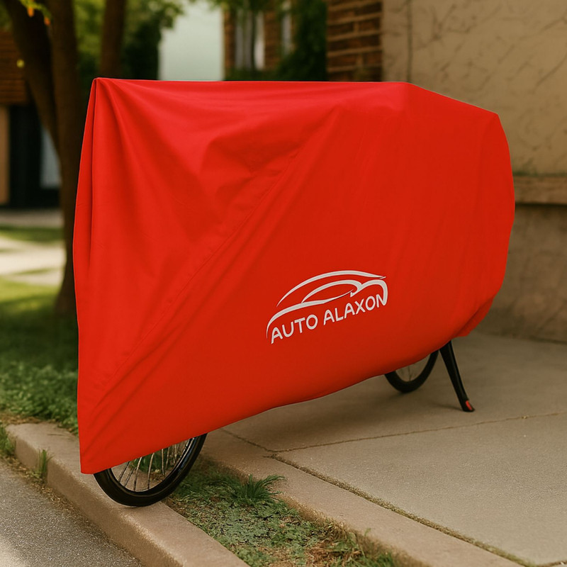 AUTO ALAXON Universal Waterproof Cycle Cover / Bicycle Cover for Cosmic Cycles - Black Bicycle Cover Free Size(Black)