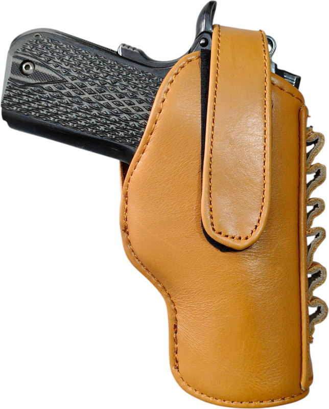 SandhuGunHouse Cover For 45 Bore Pistol 5" 4" & 3" Barrel All 1911 Model Pistol/Gun Cover Free Size(Yellow)