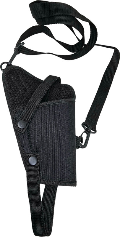 GunAlly Tactical Military Style Cross Body Shoulder Holster 1911 45 Bore / TT-30 Pistol Pistol/Gun Cover Free Size(Black)