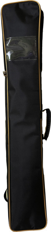 kataar Padded_Golden: Foam Padded with Handle, Pocket for ID etc, Golden Piepin Bat Cover Free Size(Black)