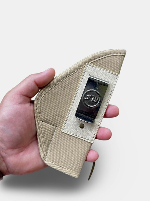 Bespoke Pelle Fw Holster 30 Chinese Star Inside (Pis) Pistol/Gun Cover M(Black)