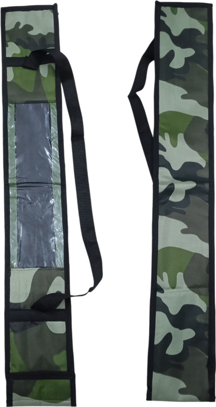 REINDEER Sports Camouflage Cricket Bat Cover Tetron Material, Premium Full Size Cover Bat Cover Free Size(Green)