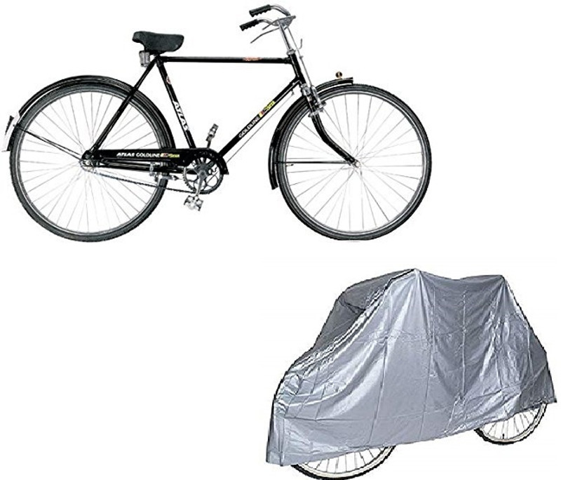 Imarti Traders Cover (IT24) for Outdoor and Indoor Storage for atlas Bicycle Cover Free Size(Silver)