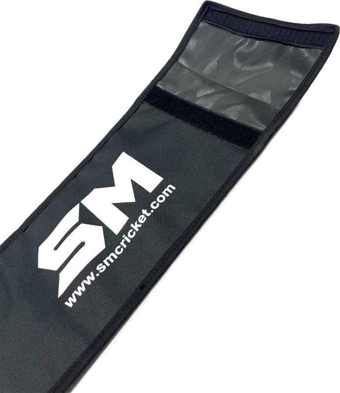 sm cricket BAT COVER ECOTECH (NON PADDED) Bat Cover Free Size(Black)