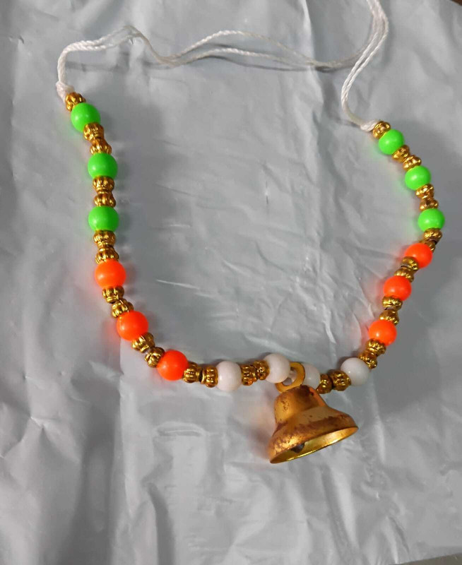 MMSHOPEE temple bell Handheld Cowbell(Brass)