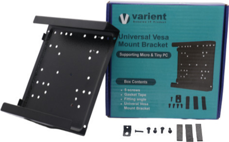 varient Universal VESA Mount Bracket Stand-Compatible All Tiny PC & Micro PC Models CPU Holder(Iron)