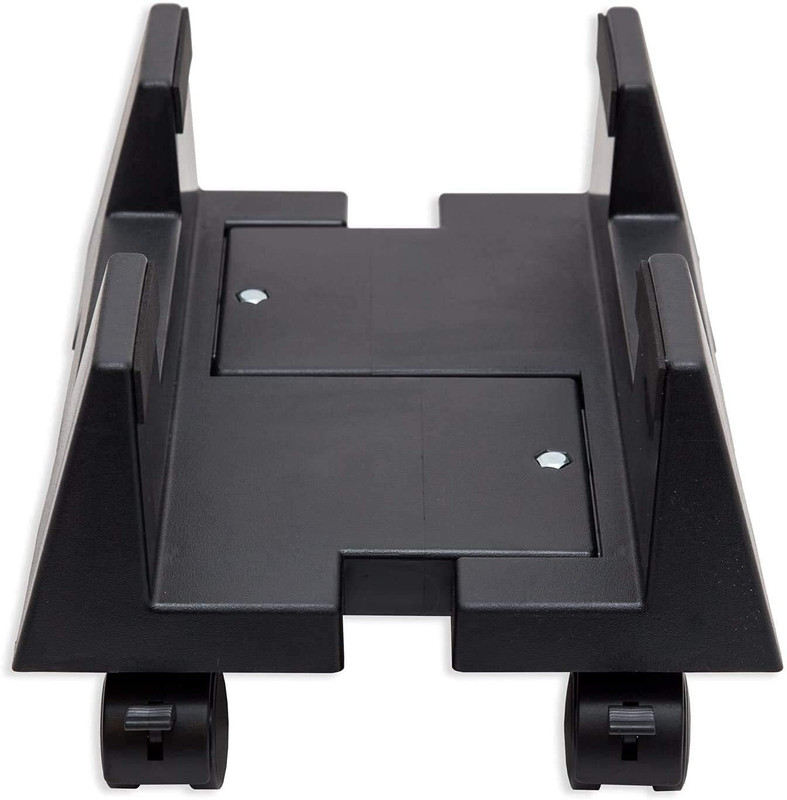 JOYGESTURE Heavy Duty Black Computer CPU Stand CPU Holder(Plastic)