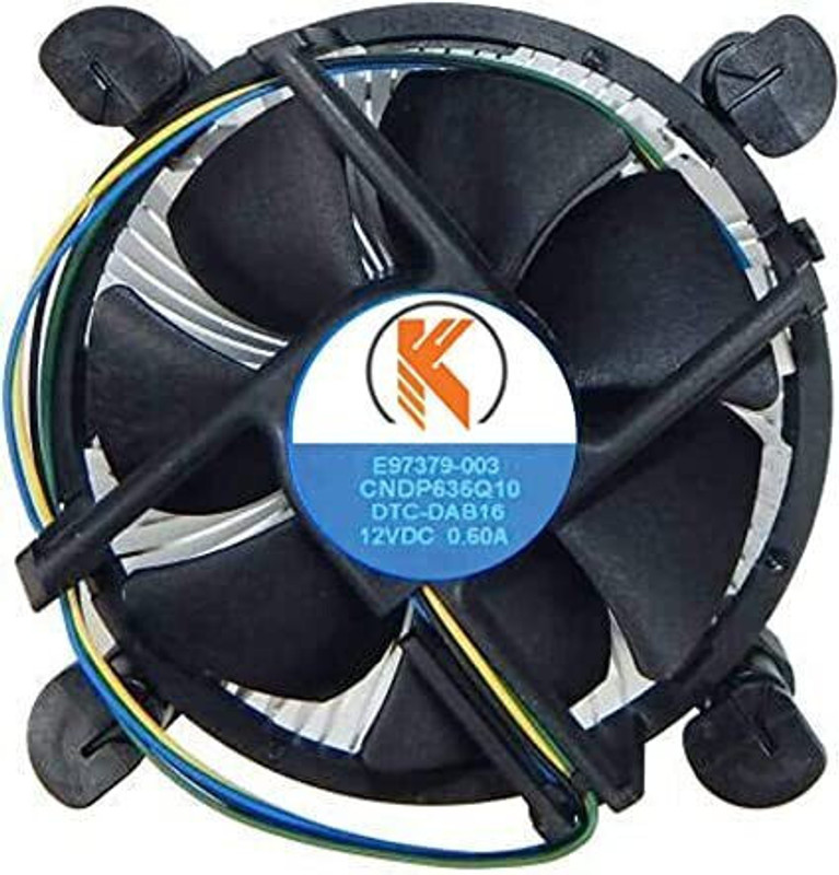 KAVTRON Intel Stock Fan i3,i5,i7 CPU Cooling Aluminum Heatsink LGA Socket 1155/1150/1156 NA (0 MB RAM/NA Graphics/64 GB SSD Capacity/No OS) Full Tower