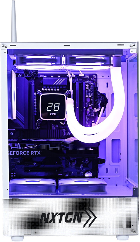 NXTGN Core i9 12th Generation Gaming / Editing / Trading Desktop PC Core i9 12900K (64 GB RAM/RTX4060 Graphics/4 TB Hard Disk/1 TB SSD Capacity/Windows 11 Pro/8 GB Graphics Memory) Full Tower with MS Office