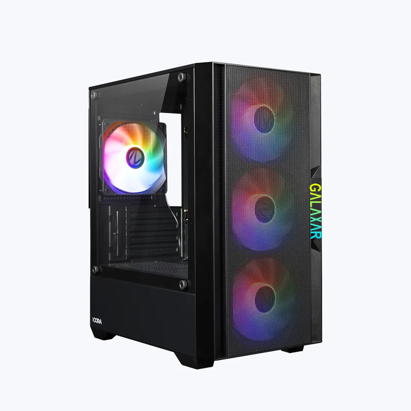 GALAXAR GLX-INTEL CORE I5 3470 16GB RAM 256GB SSD Intel® Core™ i5 3470 Processor (16 GB RAM/Intel® HD Graphics 2500 Graphics/256 GB SSD Capacity/Windows 11 Home (64-bit)/1 GB Graphics Memory) Gaming Tower with MS Office