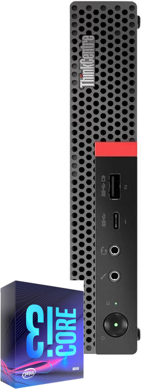 BESTYLISH Core™ i3 - 9100 Quad-Core Processor | ThinkCentre Tiny Desktop [IET] Intel® Core™ i3 - 9100 Processor [4 Cores, 4 Threads] (12 GB RAM/Intel® UHD 630 Graphics/1024 GB Hard Disk/Windows 11 Pro) Mini Tower with MS Office