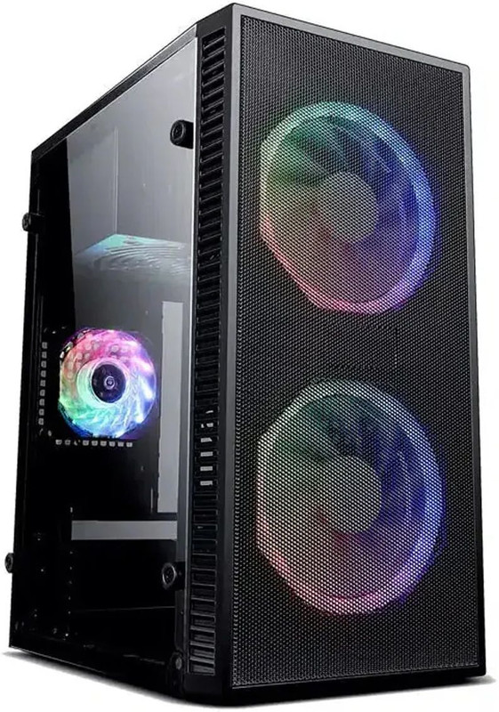 BrightPC 2025/7GEN I3/DDR4 8GB/500TB/WIFI 7th Generation Intel® Core™ i3 Processors (4 GB RAM/Intel® UHD Graphics 630 Graphics/500 GB Hard Disk/128 GB SSD Capacity/Windows 11 Pro/1 GB Graphics Memory) Mid Tower with MS Office