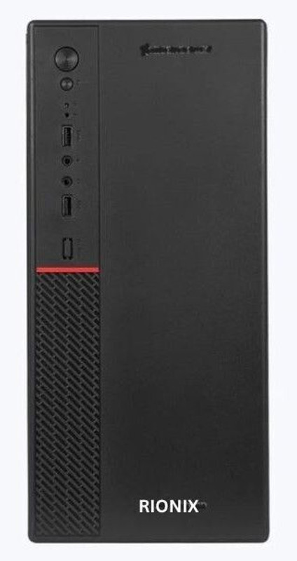 rionix CORE Ritro GAMING CORE I3 (8 GB RAM/1 GB INTEL HD ONBAORD Graphics/320 GB Hard Disk/128 GB SSD Capacity/Windows 11 Pro/1 GB Graphics Memory) Full Tower with MS Office