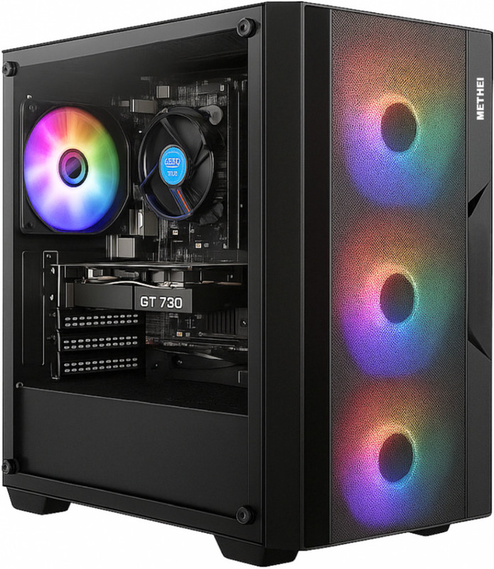 METHEI MET-I545 I5-4570 (16 GB RAM/GeForce GT 730 Graphics/512 GB SSD Capacity/Windows 11 Pro/4 GB Graphics Memory) Mid Tower