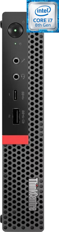 Hayyo ThinkCentre Tiny Desktop | Core™ i7 (8th Gen) [12M Cache, Up to 4.60 GHz] [PNM] Core i7 - 8700 [12MB Cache, Up to 4.60 GHz] (8 GB RAM/Intel® Ultra HD 630 Graphics/512 GB SSD Capacity/Windows 11 Pro) Mini Gaming Tower with MS Office