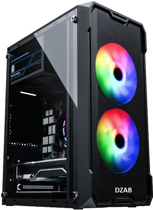 DZAB GAMING CORE I3 Intel (8 GB RAM/1 GB INTEL HD ONBAORD Graphics/128 GB SSD Capacity/Windows 11 Pro/1 GB Graphics Memory) Full Tower