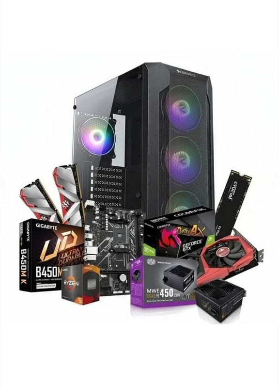 ASSEMBLEX CORA G CORE i7 7TH intel core i7 7TH GEN (16 GB RAM/AMD radeon rx 580 8gb Graphics/4 TB Hard Disk/256 GB SSD Capacity/Windows 11 Pro/8 GB Graphics Memory) Gaming Tower